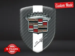 Cadillac Adesivi Portiera Auto Max Pro Chic Moderni Durevoli ST